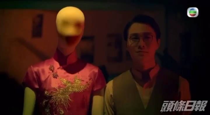 胡鴻鈞此造型跟平時截然不同。